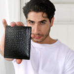 Men Wallets Genuine Leather with RFID Blocking
