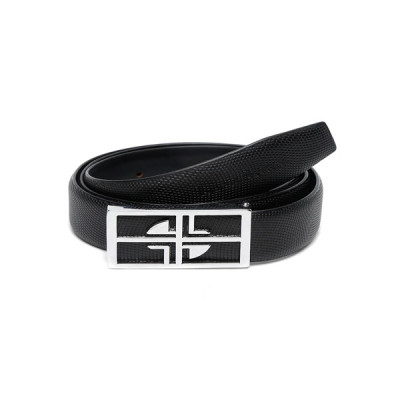 Black Leather Belt