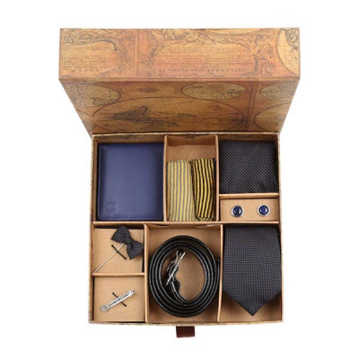 Men Blue Printed Accessory